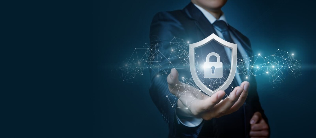 Conceptuele afbeelding van een digitale winkelwagen die door een netwerk van servers beweegt.